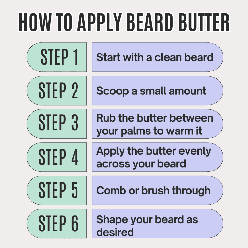 How to Apply Beard Butter