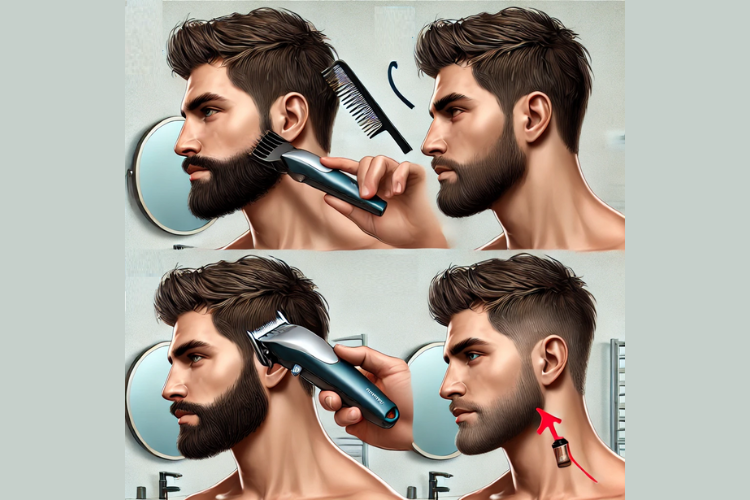 How To Trim A Short Beard With Clippers