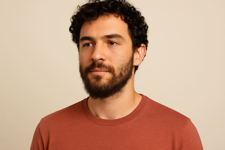 Patchy Curly Beard