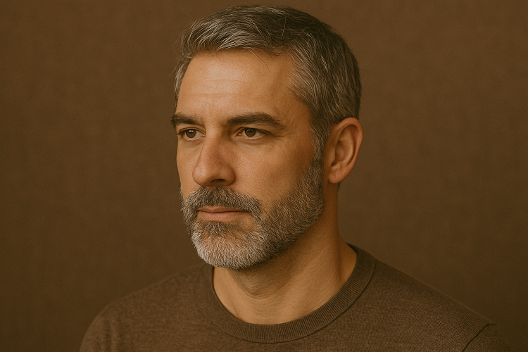 The Salt-and-Pepper Italian Beard