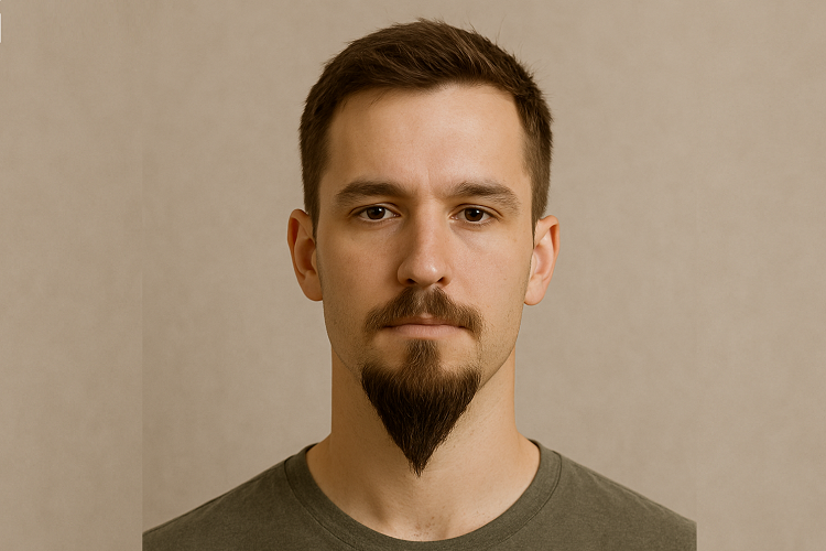 Van Dyke Beard Under Chin