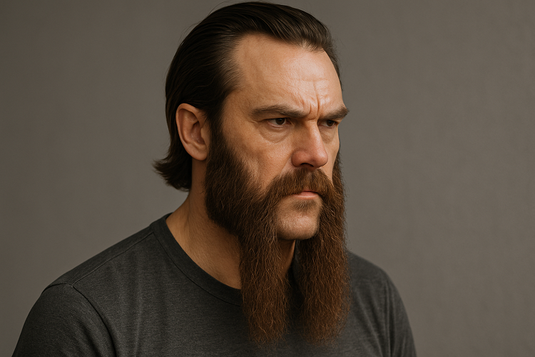 Long Mutton Chops Beard