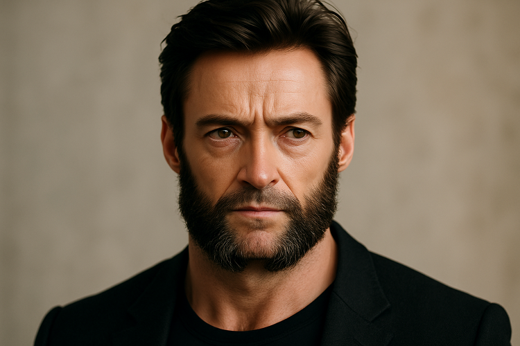 Hugh Jackman Mutton Chops Beard