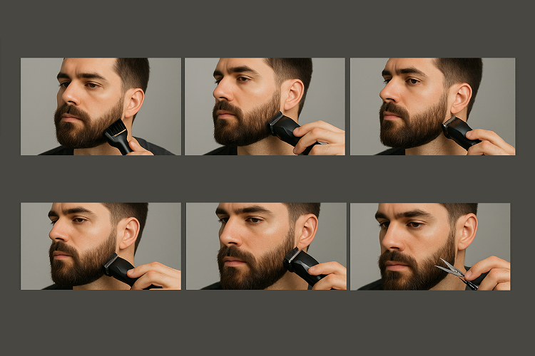 How to fade a beard