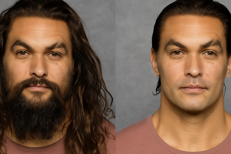 The Big Shave When and Why Jason Momoa No Beard Look Happened