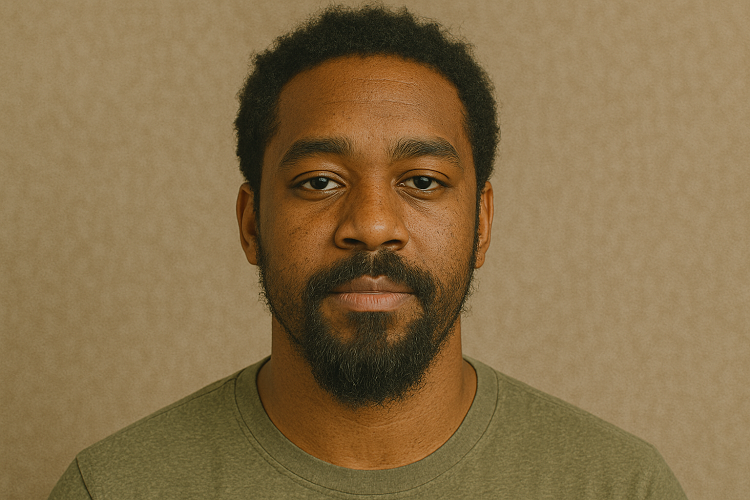 black men goatee beard