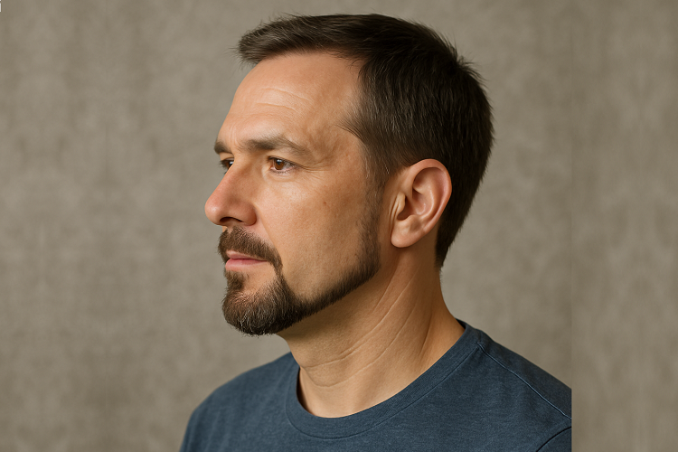 Thin Chin Strap Beard