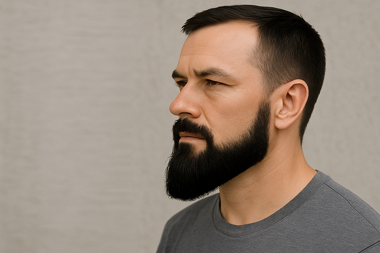 Long Chin Strap Beard