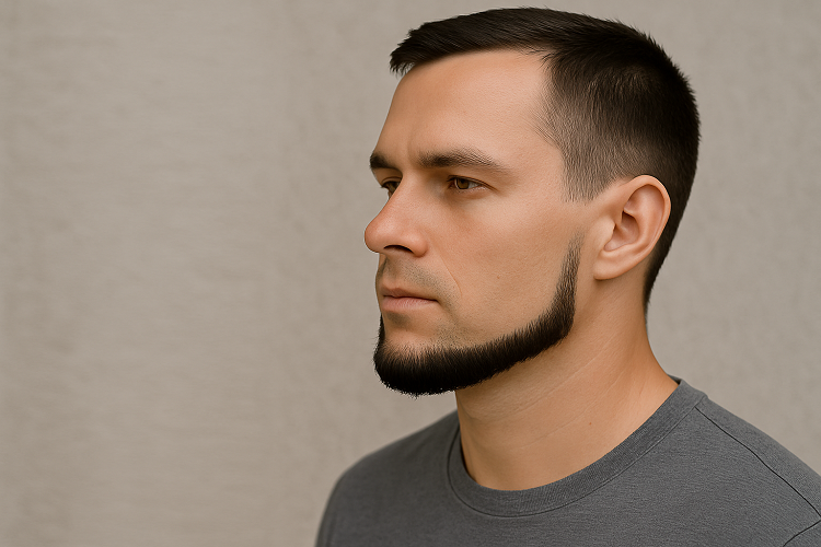 Chin Strap Beard No Mustache