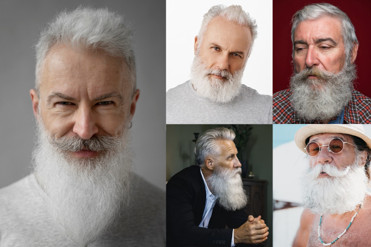 Top 5 White Beard Styles Men Are Loving More Than Ever!