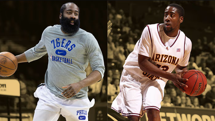James Harden No Beard Look